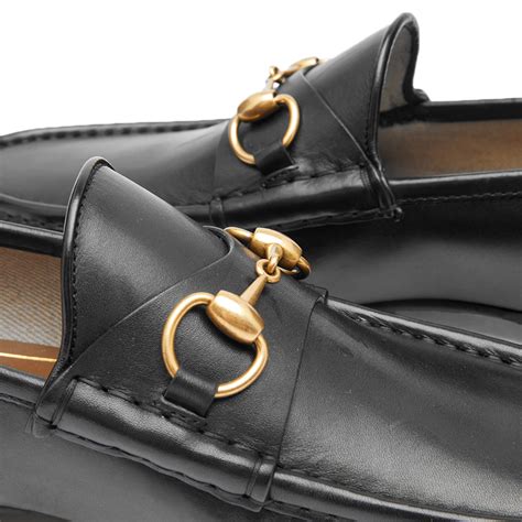 Gucci Roos Classic Horse Bit Loafer Black | END.