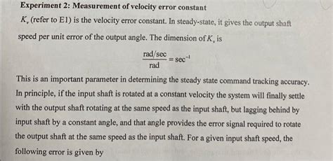 Image result for Position Error Constant in Control System