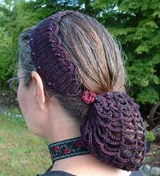 How To Crochet A Hair Snood by Crochet Hair Bun Covers And Snoods 10 Free Patterns How To Crochet A Hair Snood