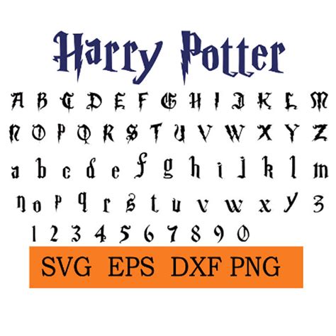 Harry Potter Letter Stencils