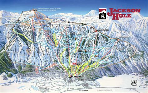 Jackson Hole Ski Resort Guide, Location Map & Jackson Hole ski holiday ...