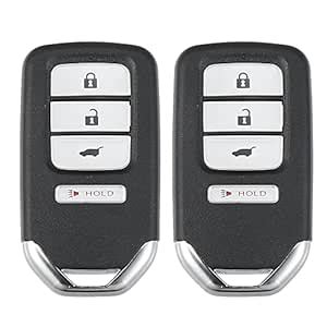 X AUTOHAUX 2pcs 313.8MHz 4 Button Car Keyless Entry Remote Control ...