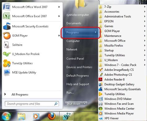 Image result for All Programs This Computer