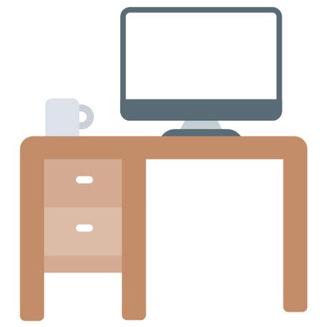 Computer table Generic color fill icon | Freepik