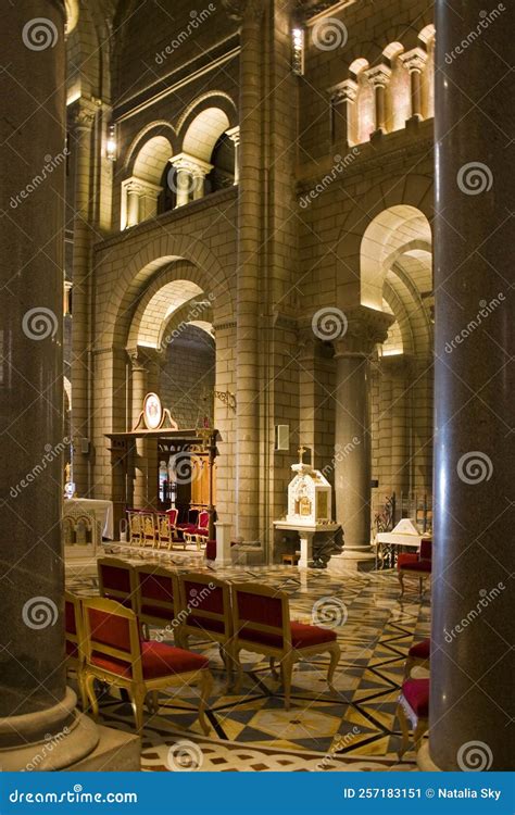 Interior of Saint Nicholas Cathedral in Monaco Stock Image - Image of belief, religion: 257183151