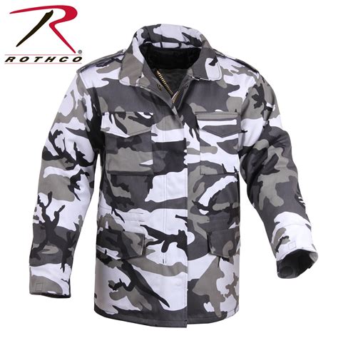 Rothco M-65 Urban Camo Military Style Coat - Army Supply Store Military