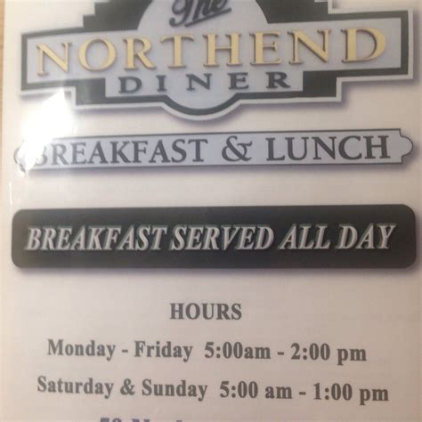 NORTH END DINER, Leominster - Restaurant Reviews, Photos & Phone Number ...