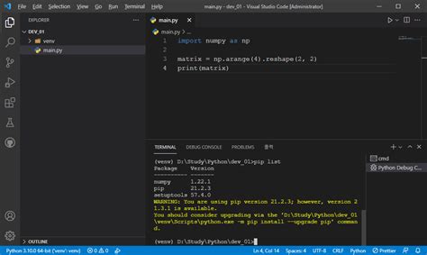 Vscode Python Venv 的图像结果