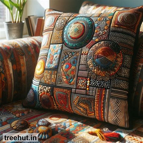 African Wax Print Cushion Design Ideas, Cushion Ideas