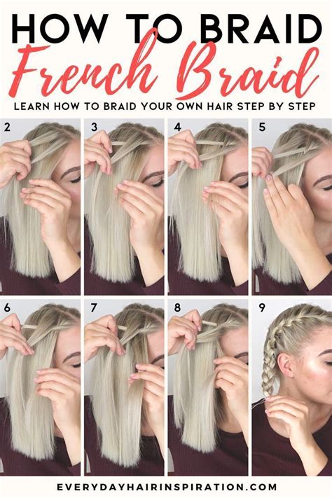 Image result for Basic French Braid Tutorial