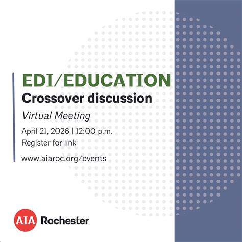 EDI/Education Crossover Discussion | aiaroc