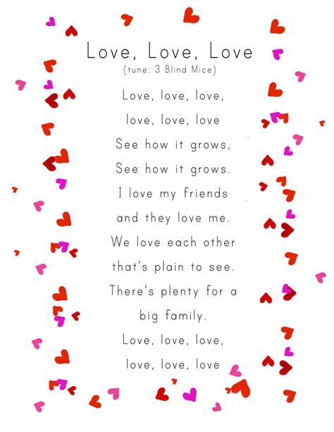 Printable Poems For Valentines Day - Free Printable Valentine