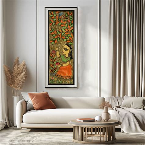 Radha Rani Madhubani Art: Buy Madhubani Paintings & Art Prints Online ...