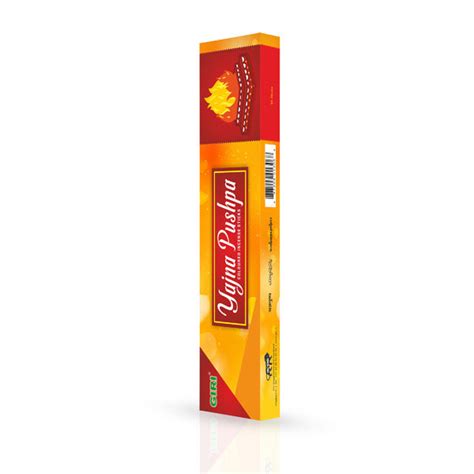 Giri - Yajna Pushpa Agarbathi 35 Sticks | Agarbatti | Incense Stick ...