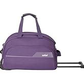 Buy Safari Lira Wheeled Duffle Bag, 55 RDFL Blue, Small Size (Cabin ...