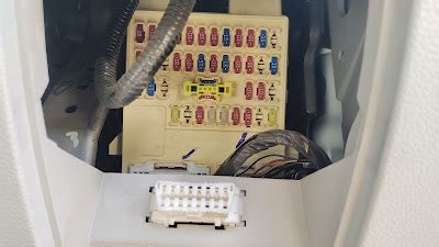 Mahindra XUV 300 Diesel Fusebox Diagram And Location