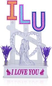 Awesome Craft ILU Love Romantic Couple Gift with Color Changing Light ...