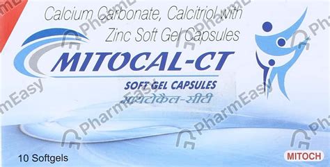 Mitocal Ct Capsule 10'S: Uses, Side Effects, Price, Dosage ...