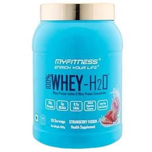 Myfitness 100% Whey H2O | 80% Protein Per Serving | Isolate ...