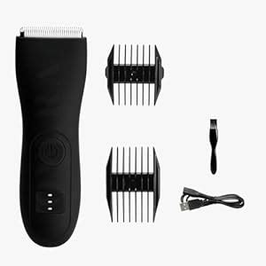 Overa Electric Ball Trimmer for Men's Body Hair, Waterproof, Low Noise ...