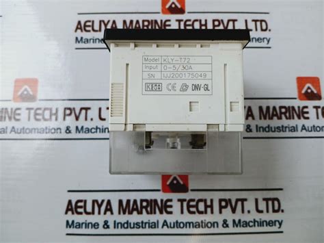 Complee Kly-T72 Ammeter 0-40/240A – Aeliya Marine Tech