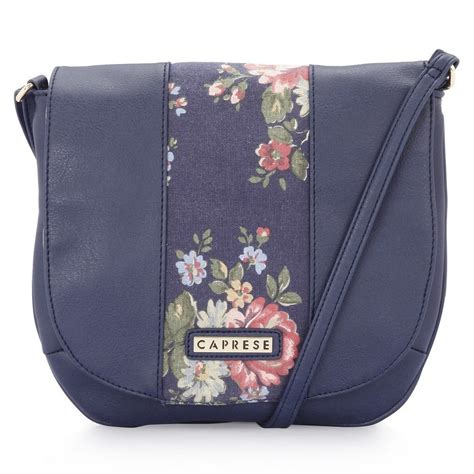 Buy Caprese womens LORITA SB Medium NAVY Sling Bag at Amazon.in