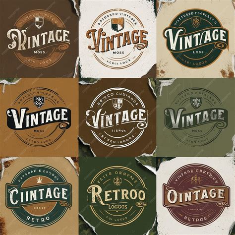 Retro Logo Design 的图像结果