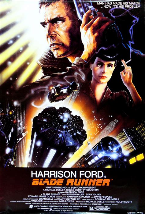 The Geeky Nerfherder: Movie Poster Art: Blade Runner (1982)