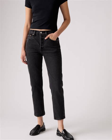 501® Crop Jeans - Black | Levi's® PL