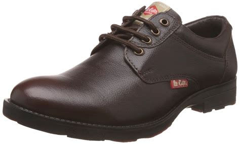 Buy Lee Cooper Men's Brown Leather Formal Shoes (LC9518_BROWNP1_39) - 5 ...