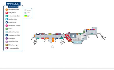 Luis Munoz Marin International Airport Terminal Map (2025-2024) - All Maps