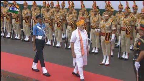 Upbeat mood at Red Fort as PM delivers I-Day address