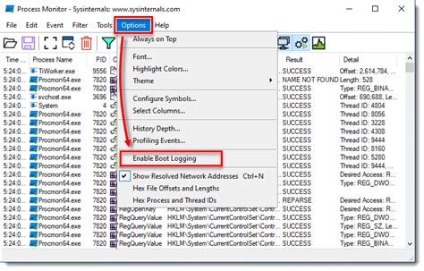Process Log 的图像结果