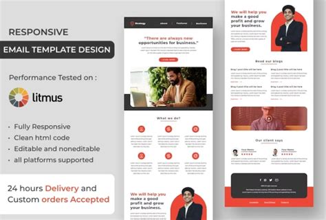 Image result for Design HTML Email Template