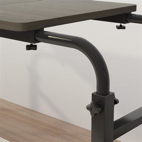 TigerDad Rolling Table with Wheels Overbed Desk Over India | Ubuy