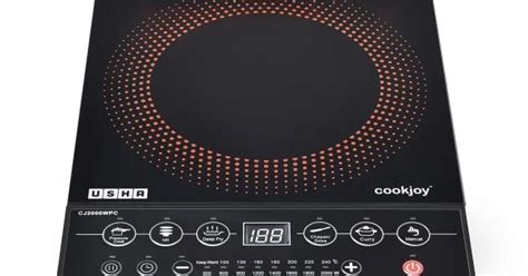 Usha Cookjoy (CJ2000WPCN) 2000 Watt Induction Cooktop (Black