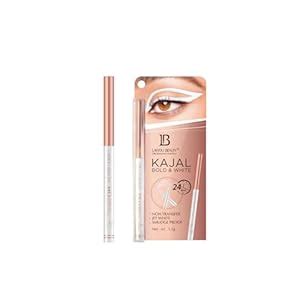 Buy Lakyou Beauty HD Glide On Auto White Color Kajal | Highly Pigmented ...
