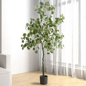 Eucalyptus Tree - Artificial Trees for Home Decor Indoor, Floor Plants ...