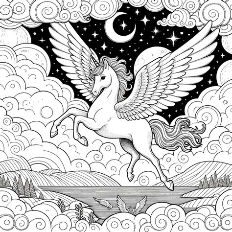 Pegasus Color Pages