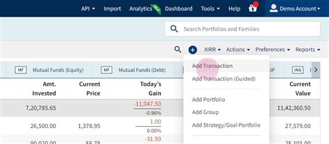 Adding stock transactions manually in MProfit : Help Center
