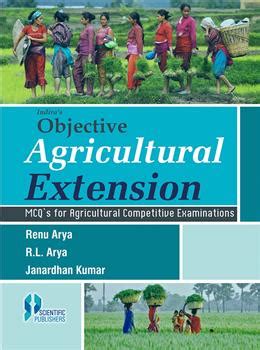Scientific Publishers | indiras-objective-agricultural-extension-mcqs ...