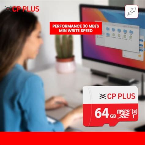 Open Box Wale - CP PLUS 64GB microSDXC Memory Card Grade UHS-3 Class 10 ...