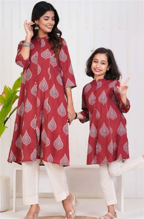 Get Mother & Daughter Matching Outfits | Combo Dresses