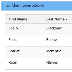 Image result for Enter Class Code Freckle