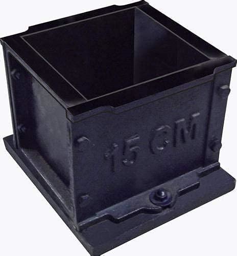 M. J. Enterprises Concrete Cube Mould 150x150mm (15 CM // Pack of 2 ...