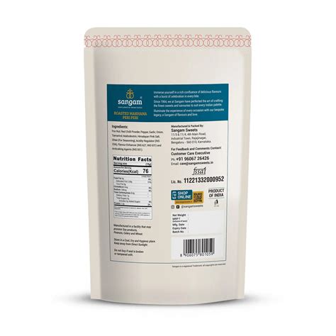 Roasted Peri Peri Makhana Seeds (70G) | Sangam Sweets