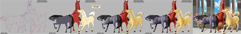 Horse TF 6 - Steps Digital Timelapse by LadyKraken on DeviantArt