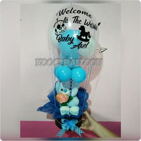 Jual Parcel balon custom hadiah lahiran/hadiah graduation/balon ...