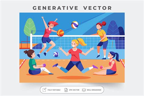 Aften and River engaged in a game of strip volleyball game