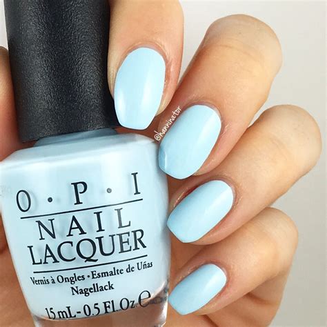 It's a boy! - OPI Soft shades pastels collection